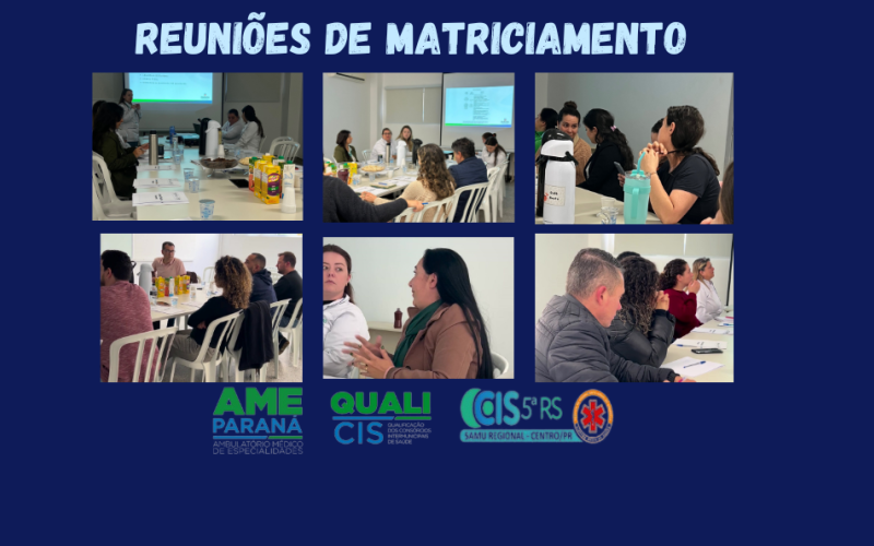 Reuniões de Matriciamento