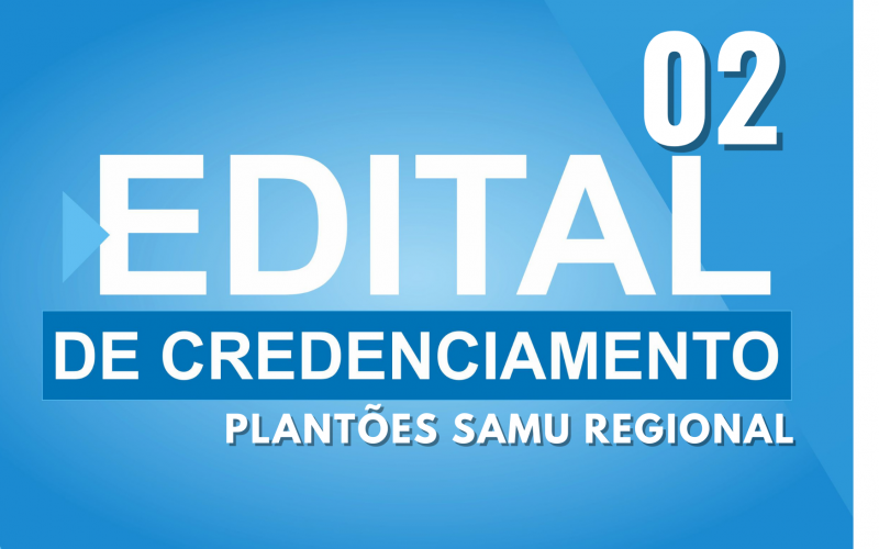 Credenciamento Plantões Samu Regional